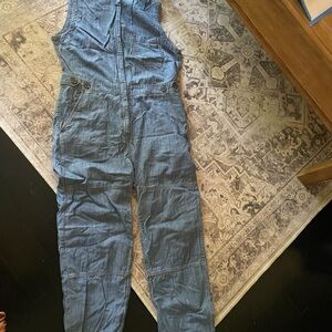 Wildfang Light Blue Denim Coveralls in Size Large